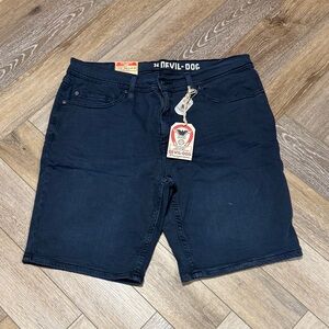 Men's Dark Denim Jorts